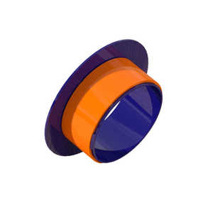 金陵赋加厚手动拉膜器缠绕膜专用手柄打包膜护手圈拉伸膜薄膜手动