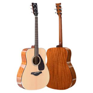 YAMAHA雅马哈吉他fg800单板FG830民谣FGX830C电箱初学者男女41寸