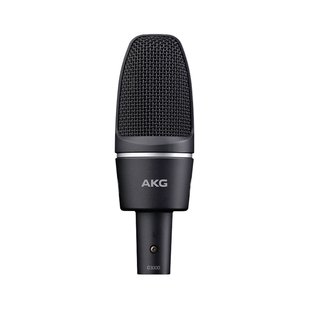 AKG/爱科技C3000专业电容麦克风人声录音直播K歌话筒吉他弹唱套装