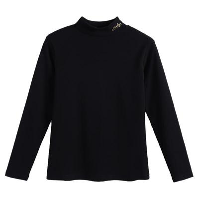 【赠运费险】纯棉半高领打底衫女