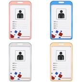 卡套工作证套带挂绳挂脖工作牌挂套工牌胸牌厂牌胸卡工号牌吊牌证