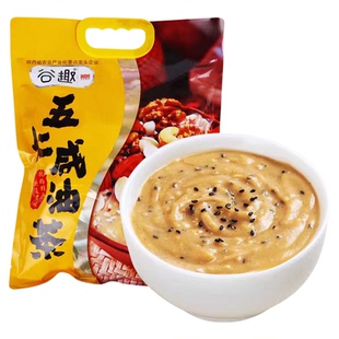 谷趣五仁油茶面油茶400g袋装八宝甜营养独立包装早餐陕西特产热饮