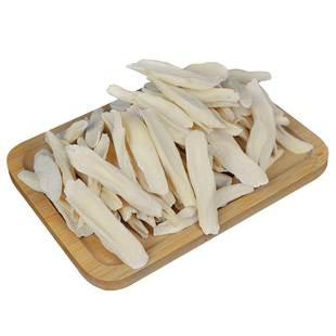 无硫铁棍山药片河南焦作垆土地中怀山药干淮山药新鲜碎片无添加