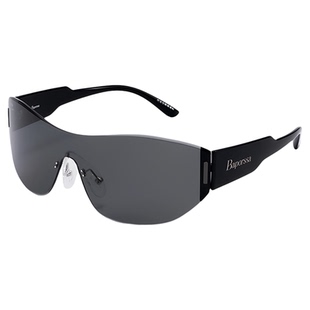 户外运动时尚曲面尼龙偏光墨镜开车防晒防紫外线