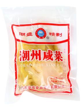 潮盛正宗潮州咸菜酸菜250g