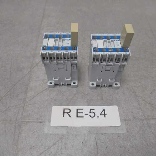 2x Eaton CE9BC10 Protective 4 Kw 4xNO Coil 24VDC With Eaton