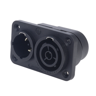 NEUTRIK防水powerCON TRUE1户外航空电源公母插座组合NAC3PX-TOP