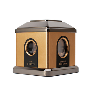 JIFENG季风雪茄剪刀台式v型平口剪烟器四合一断头台高档礼多功能