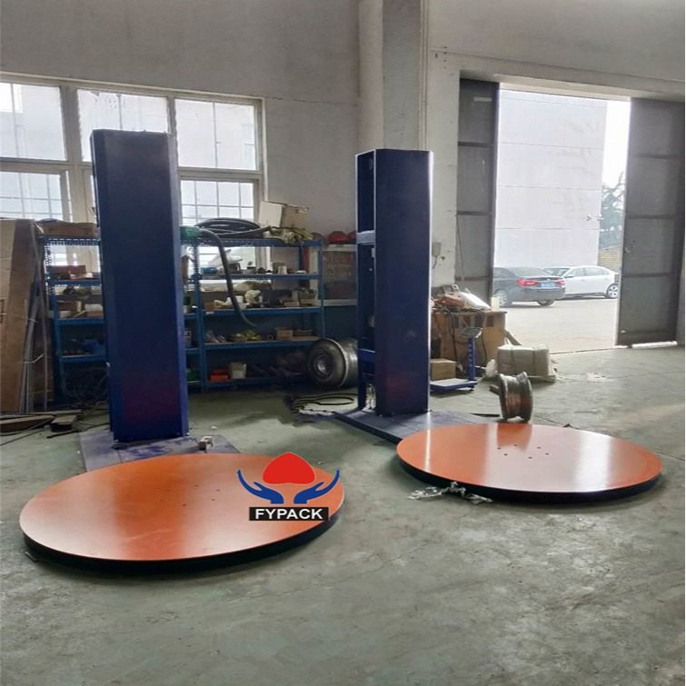 打包缠绕机厂家定制托盘打包机缠绕膜包装机拉伸膜全自动缠绕机