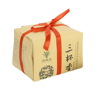 三杯香绿茶礼盒装250g明前茶老茶树精品春茶绿茶礼盒包装茶香醇厚
