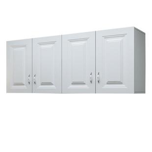 好木时尚简欧简约阳台实木吊柜厨房壁柜墙上储物柜定制挂柜墙壁柜