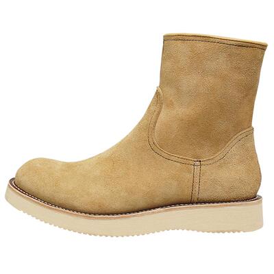 BLESSSHOE固特异工艺真皮机车靴