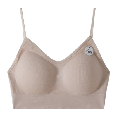 一体固定胸垫穿着不跑杯