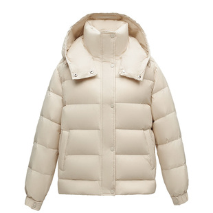 马克华菲短款泡芙羽绒服女2026冬季新款时尚休闲冬装外套百搭纯色