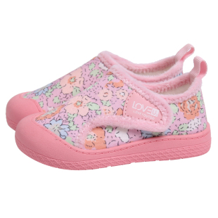 秋冬款儿童保暖幼儿园室内鞋女孩加绒二棉鞋宝宝家居帆布地板鞋子