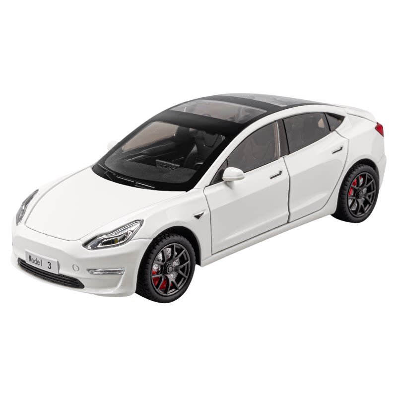 1/24特斯拉Model3合金遥控车模