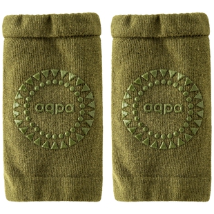 aqpa爱帕婴儿护膝宝宝爬行换尿不湿神器四季保暖爬服膝盖护腿袜套