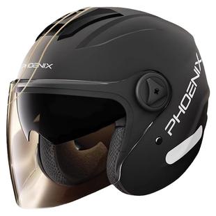 3C认证电动摩托车头盔男四季骑行冬季保暖全盔女安全帽大码大头围