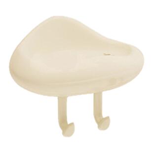 ins奶油风肥皂盒家用香皂盒双层沥水置物架高级壁挂式墙上免打孔