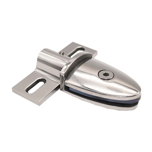 淋浴房玻璃门转轴 上下轴天地飞机夹 浴室玻璃旋转门五金连接配件