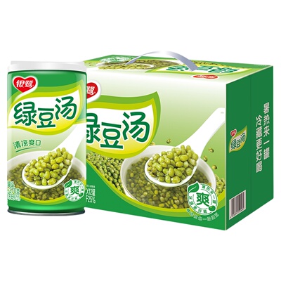 银鹭绿豆汤消暑解渴充饥