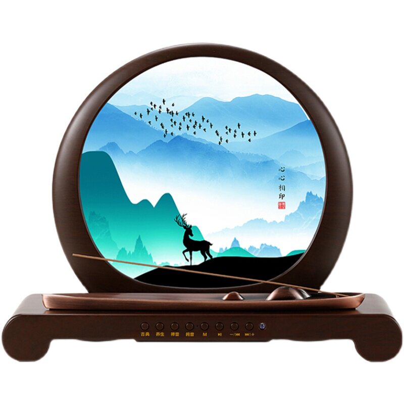 木羲铜古典音乐茶道线香中式摆件