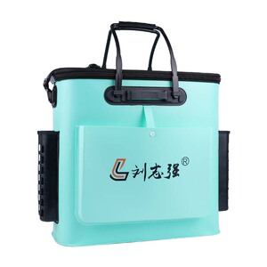 刘志强活鱼桶2023新款钓鱼桶野钓专用鱼护桶鱼桶一体成型装鱼箱厚