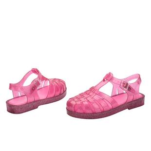 Melissa梅丽莎秋季中儿童海边包头凉拖鞋女童宝宝罗马凉鞋33521