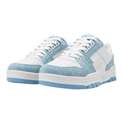 pony复古拼接男女系带篮球鞋