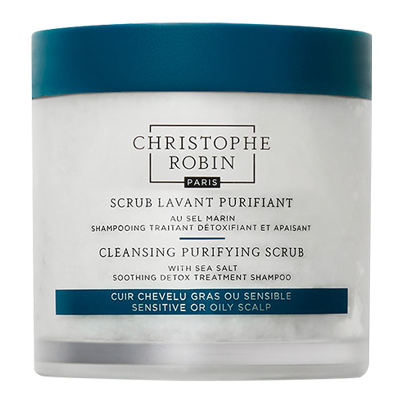 【618抢购】ChristopheRobin天然海盐磨砂膏深层头皮清洁洗发膏