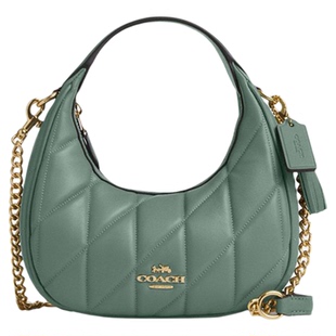 【国内现货】COACH/蔻驰女士Carmen月牙包菱格单肩斜挎手提链条包