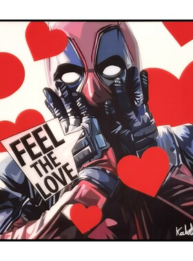 漫威死侍Deadpool挂画