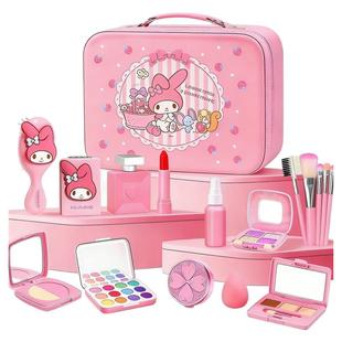 儿童仿真化妆品盒玩具美乐蒂公主套装无毒小女孩子宝宝新年礼物