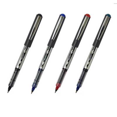 白雪直液式速干走珠笔黑色考试