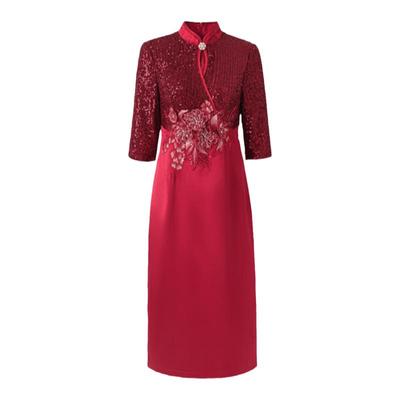 喜婆婆婚宴装结婚长辈衣服高贵