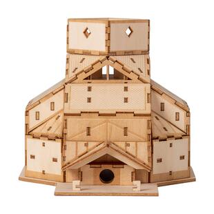 苏州博物馆建筑立体木质拼图儿童成人益智减压玩具文创礼品伴手礼