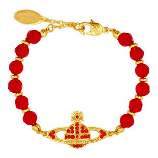 CAMIERY西太后红色土星手链女轻奢小众精致马年本命年高颜值手链