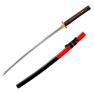 日式武士刃打刀太刀居合铁刀训练习表演拔刀剑道具武式刀未开刃
