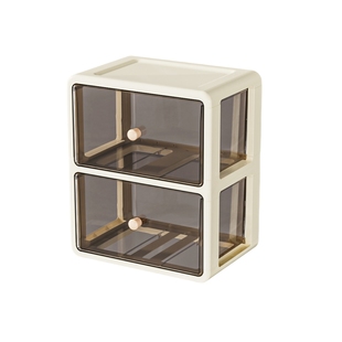 茶具收纳盒抽屉式防尘茶几桌面茶叶茶杯整理盒存放功夫茶壶置物架