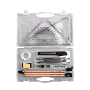 晨光工程制图绘图工具机械制图绘图圆规实用大学生专用建筑机械图学设计化工专业cad作画图圆规仪器尺规套装