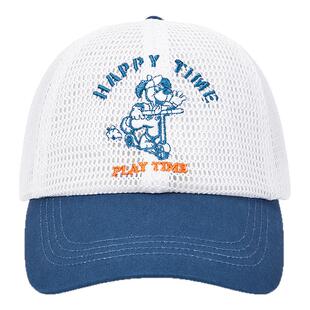 巴拉巴拉儿童棒球帽夏季新款男女童帽子防晒遮阳精致绣花时尚可爱