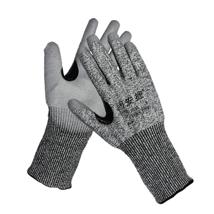 固安捷防割手套耐磨耐撕裂防刺穿加厚手掌涂层防滑工业建筑搬运