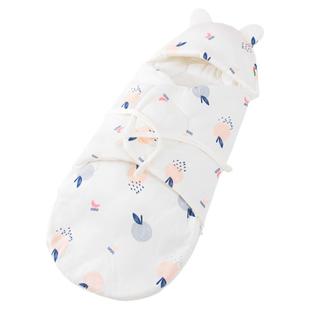 比多乐婴儿抱被防惊跳睡袋夏季薄款春秋产房纯棉初生包巾宝宝