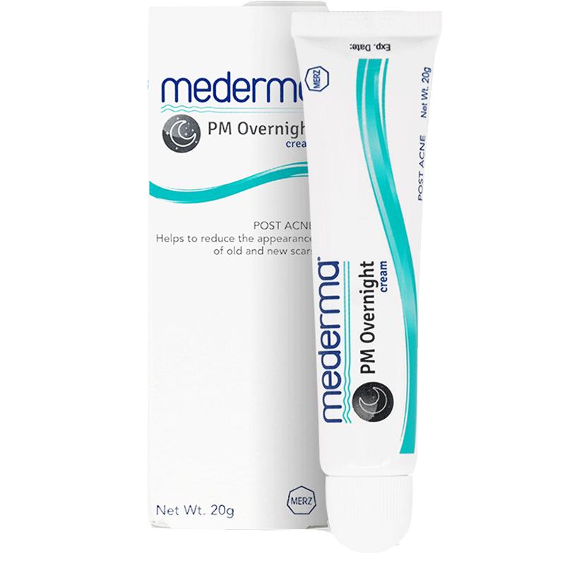 【胡可推荐】mederma美德玛夜间淡化疤痕增生色素痘印修护霜德国