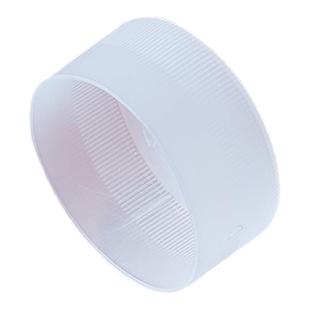 外螺纹密封盖白色PE防尘帽塑料堵头油气缸接头保护帽钢管护套公制