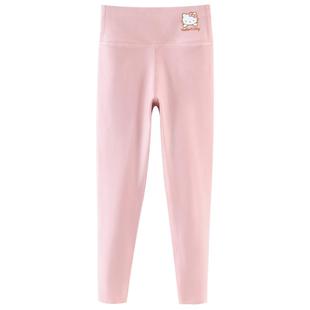 儿童保暖裤女童打底裤子德绒高腰棉毛裤春秋速暖绒蚕丝羊毛暖暖裤