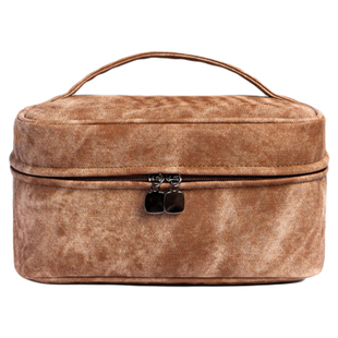 高级化妆包女大容量便携式防水旅行洗漱包分区外出行化妆品收纳包