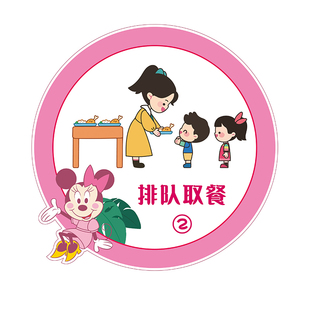 幼儿园小学光盘行动餐厅节约粮食世界日爱惜餐桌礼仪用餐步骤墙贴