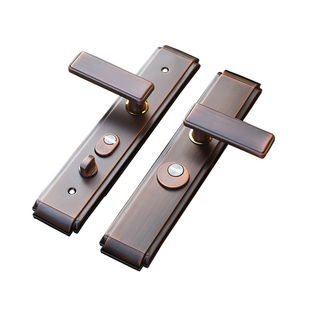 红古防盗门拉手304不锈钢对开门真假面板大门锁执手双开门035把手