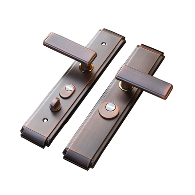 拉手不锈钢真假面板大门锁